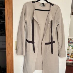 Henriette Steffensen Copenhagen Elegant Cream Women's Coat with